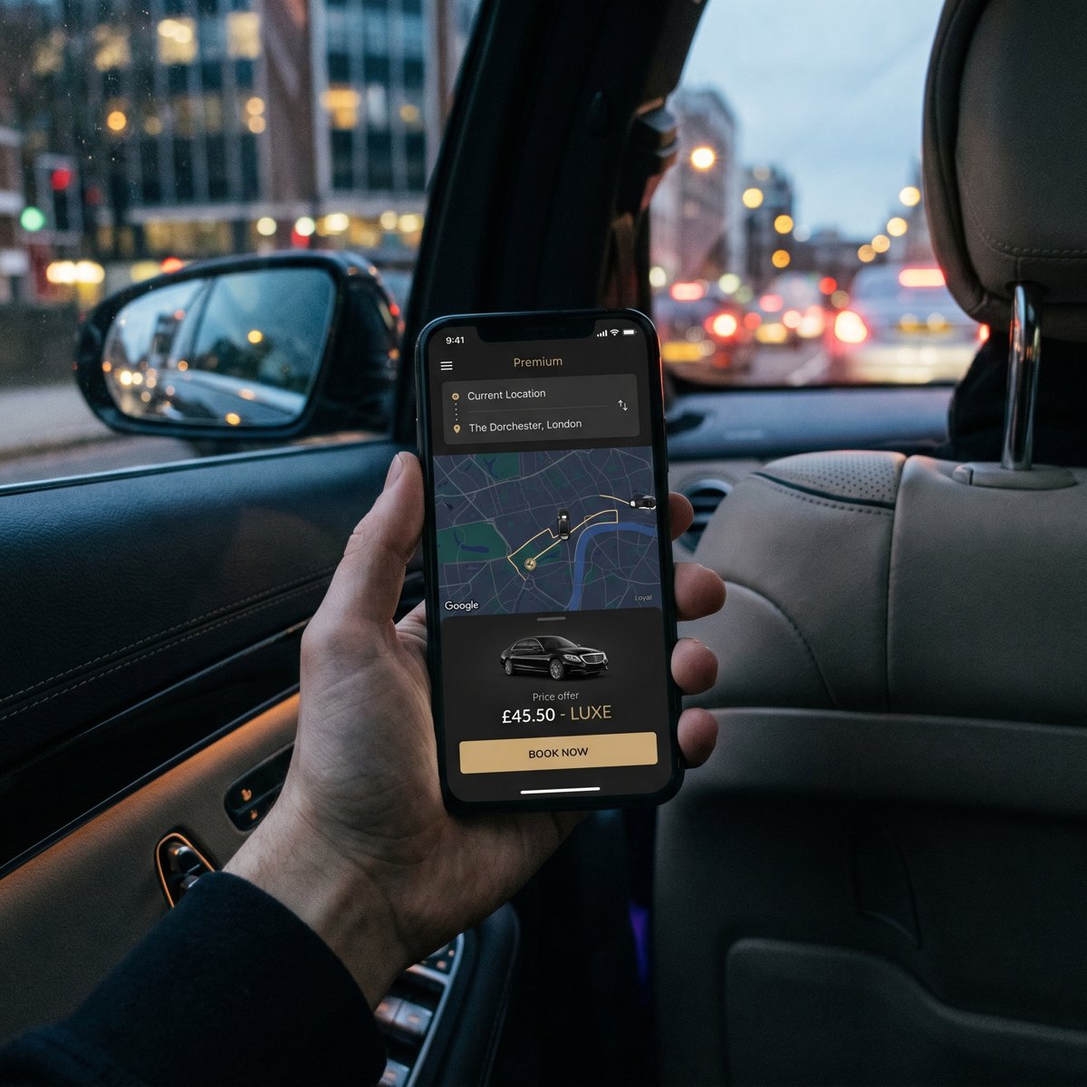 App de pasajero RideMe